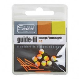 Guide fils Orange-Jaune-Gris