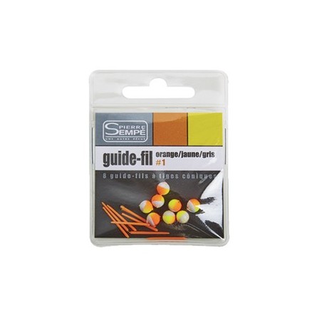 Guide fils Orange-Jaune-Gris