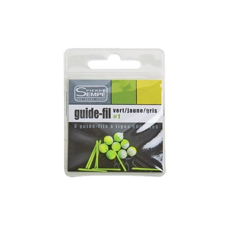 Guide fils Vert-Jaune-Gris