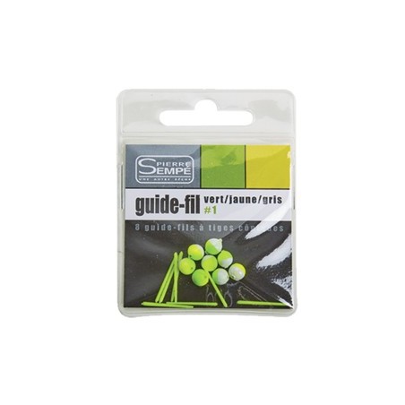 Guide fils Vert-Jaune-Gris