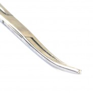 Forceps - Pince à clamper courbe