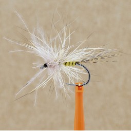 Mouche sèche double hackles