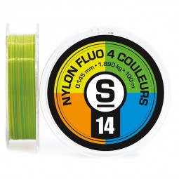 Nylon fluo  4 couleurs