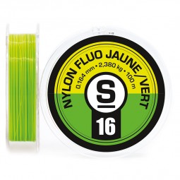 Nylon fluo Vert-Jaune