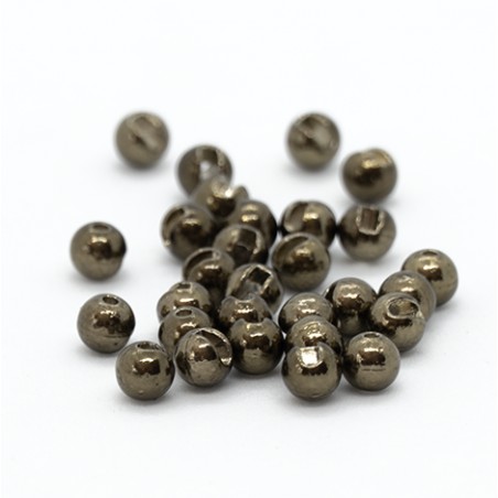 Bille Tungstène fendue olive métal