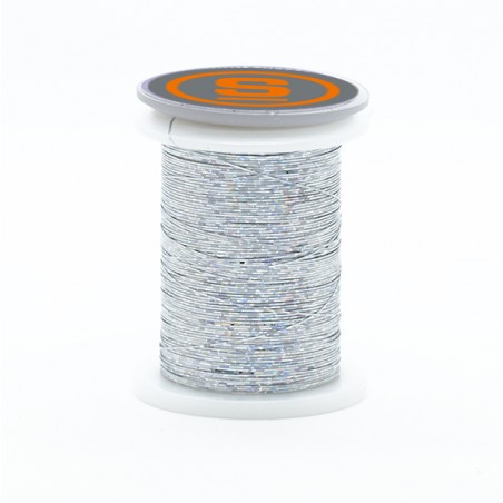 Holo Flat Tinsel - Blanc nacre
