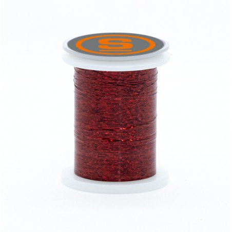 Holo Flat Tinsel - Rouge