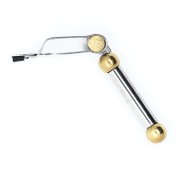 Pince hackle rotative