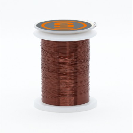 Fil de cuivre 0,1mm - Chocolat