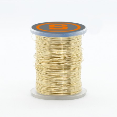Fil de cuivre 0,2mm - Champagne