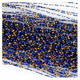 Flashabou Grizzly azul / naranja