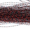 Flashabou Grizzly negro / rojo