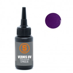 purple UV varnish