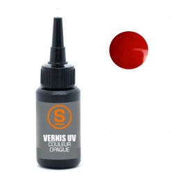 red UV varnish