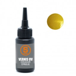 yellow UV varnish