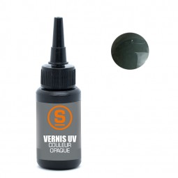 dark gray UV varnish