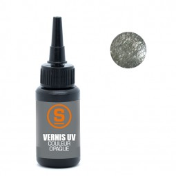 silver UV varnish