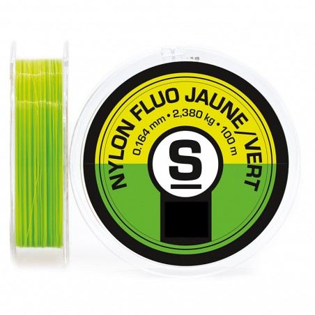 Nylon fluo Vert-Jaune