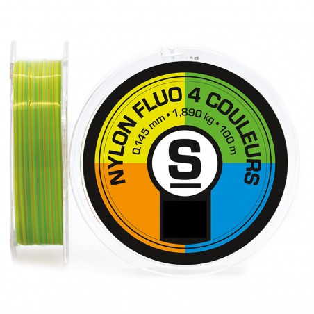 Nylon fluo  4 couleurs