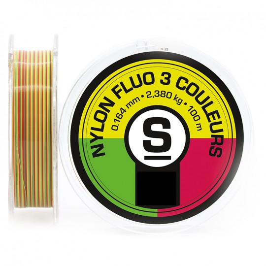 Nylon fluo 3 couleurs