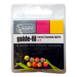 Guide fils Rose-Jaune-Gris