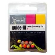 Guide fils Rose-Jaune-Gris