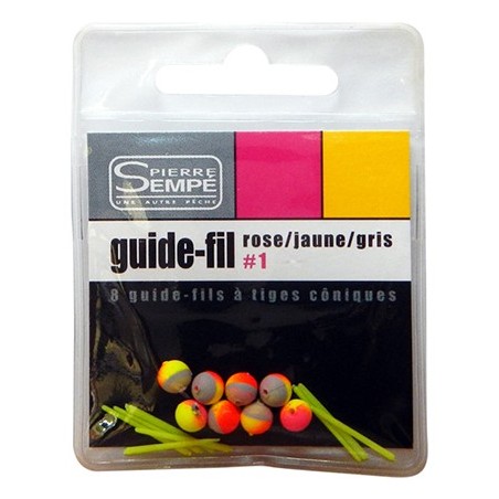 Guide fils Rose-Jaune-Gris
