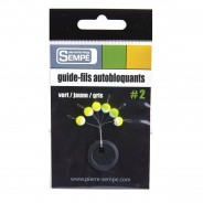 Guide fils auto-bloquants rond Jaune-Vert-Gris