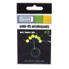 Guide fils auto-bloquants rond Jaune-Vert-Gris